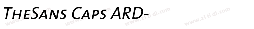 TheSans Caps ARD字体转换 TheSans Caps ARD字体转换